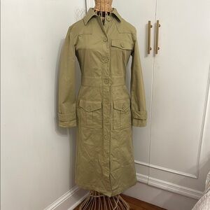 Classic Khaki Trench Coat for Women
